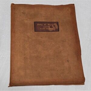 Roycroft A Song of Myself Walt Whitman 1904 Roycrofters In Suede Cover Antique
